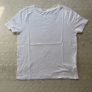 Forever 21 Basic White T-Shirt - Size S/M